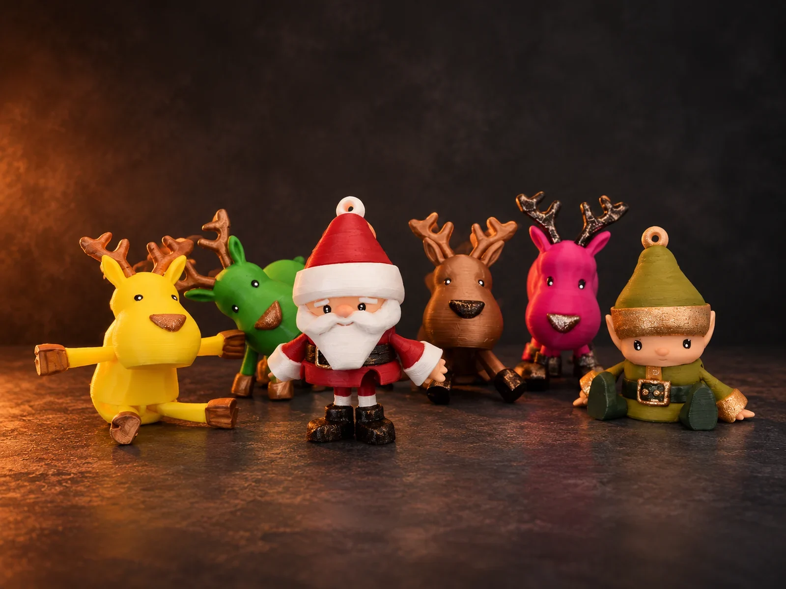 Beweegbare kerstfiguren