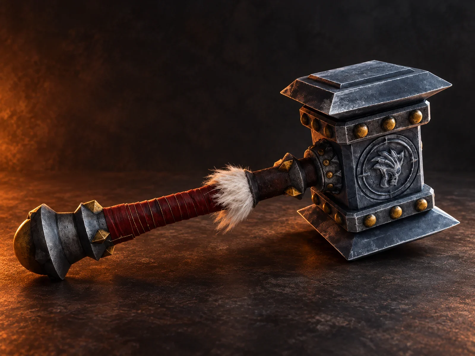 Doomhammer uit World of Warcraft